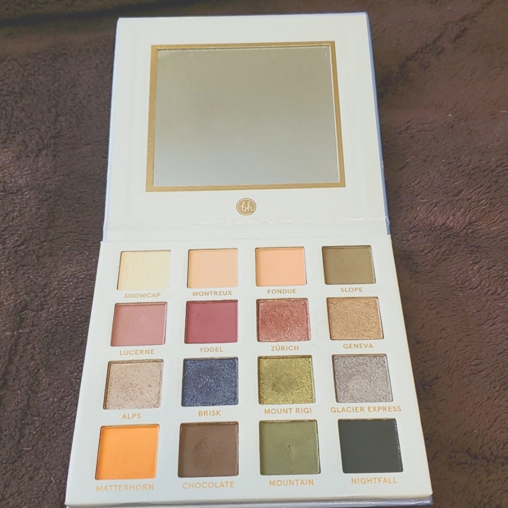 BH Cosmetics Smitten in Switzerland palette